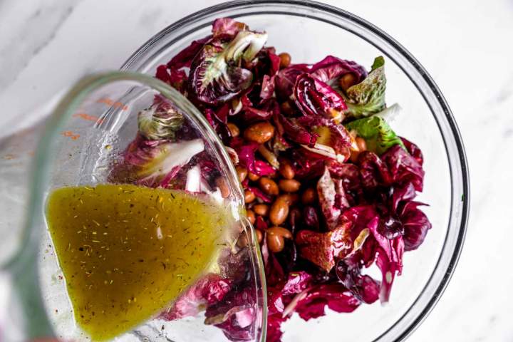 Salad dressing for Radicchio Salad with Grilled Halloumi