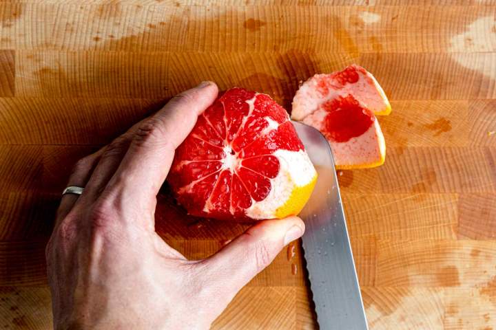 How to segment a grapefruit