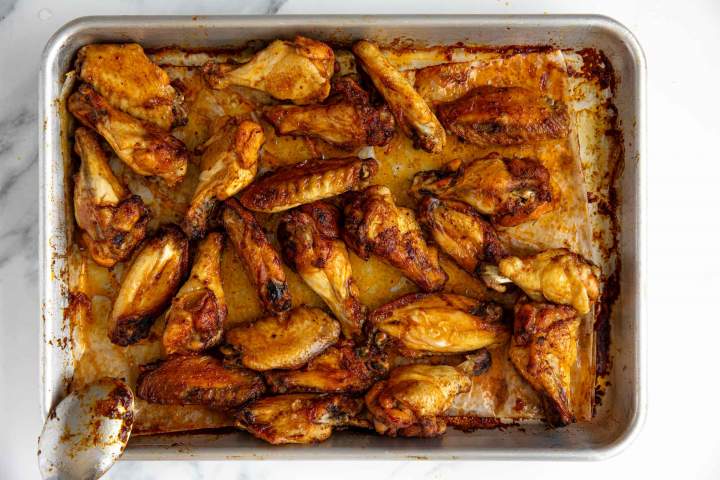 Making Smoked Paprika Chicken Wings at home - baked