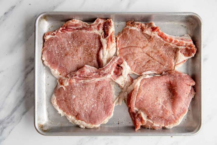 seasoned pork chops