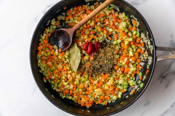 Cooked lentils