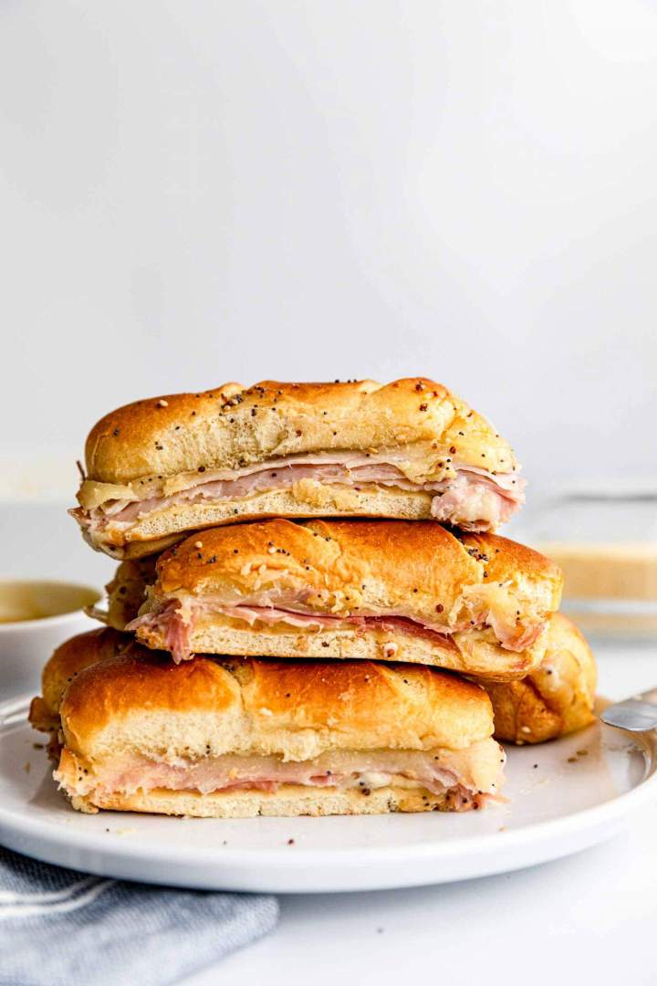 Ham and Cheese Sliders with Horseradish
