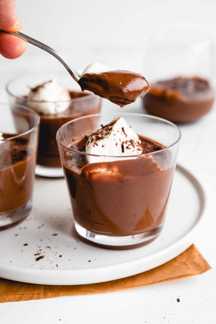 Creamy Dark Chocolate Pudding