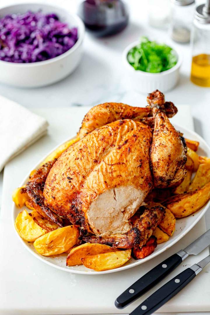 Crispy Air Fryer Whole Chicken