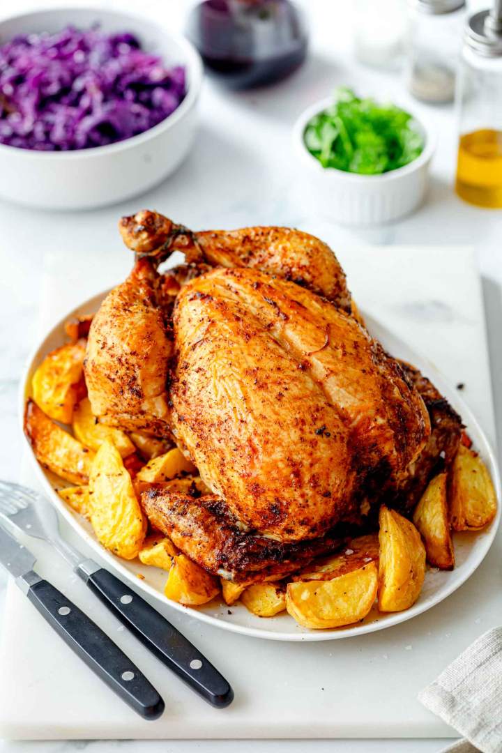Crispy Air Fryer Whole Chicken