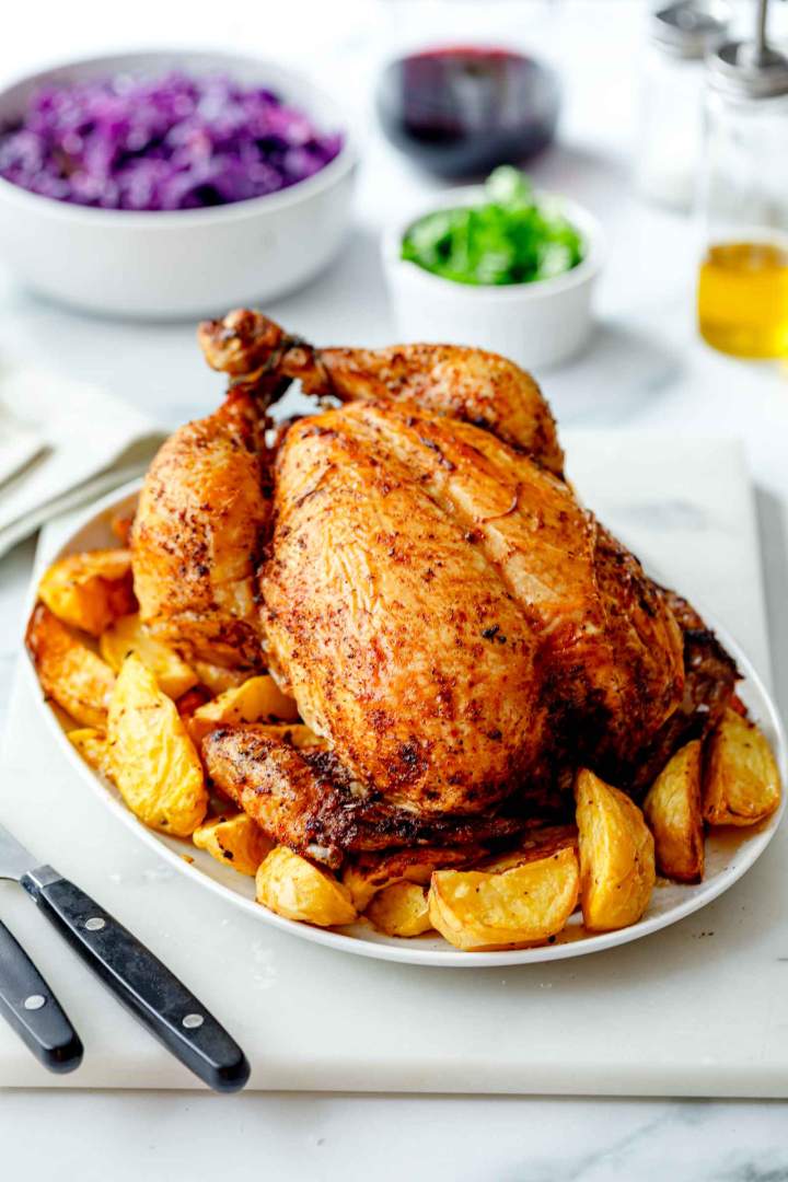 Crispy Air Fryer Whole Chicken
