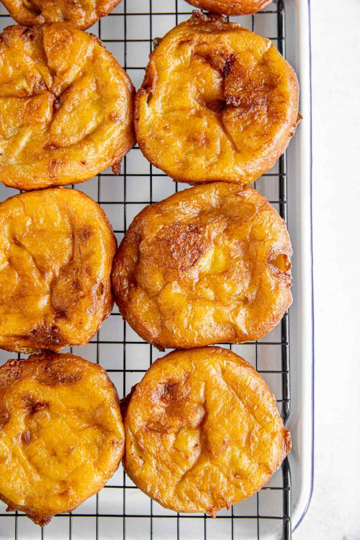 Fried Apple Fritter Donut