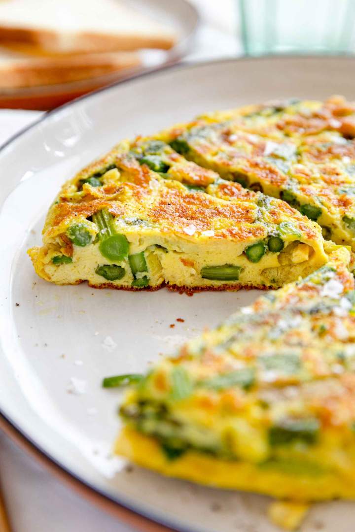 Fritata s šparglji