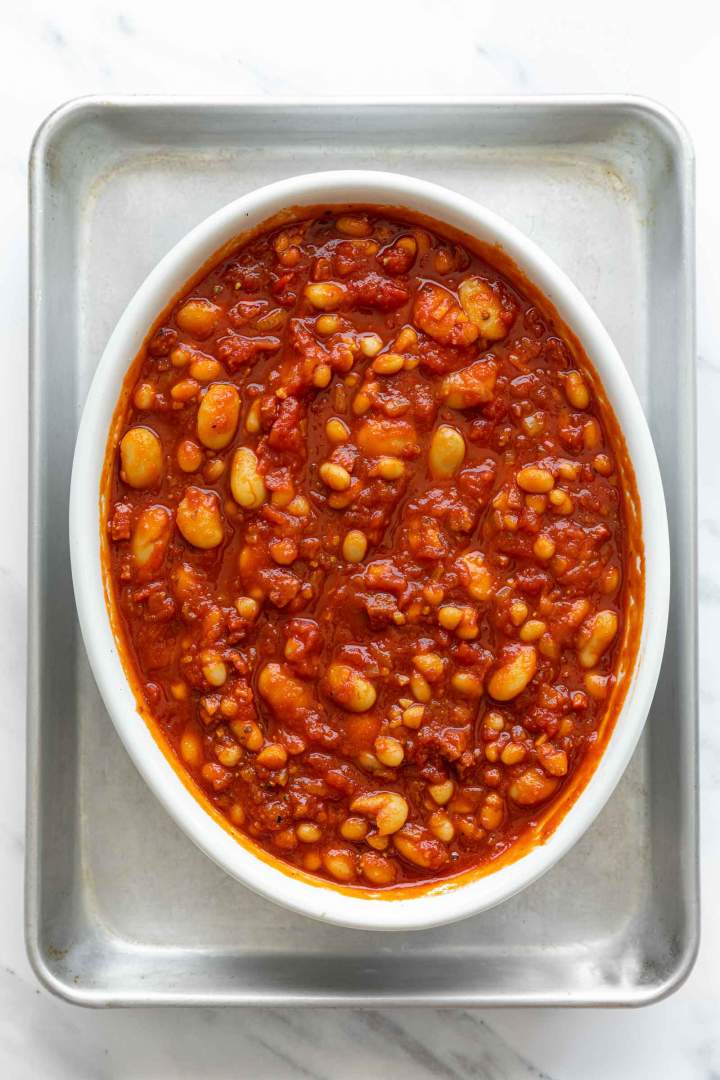 Baked Beans from Scratch before baking