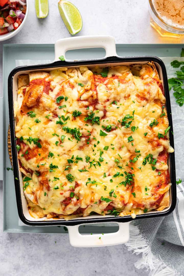 Ground Beef Enchiladas