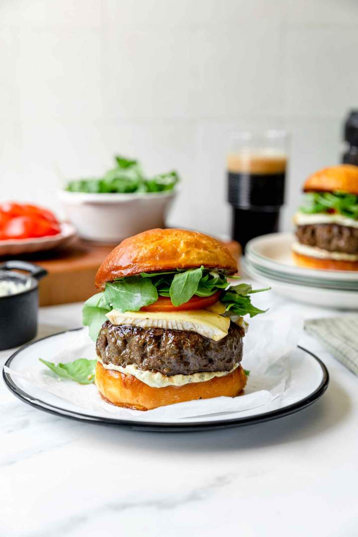 Angus Beef Burger with Brie
