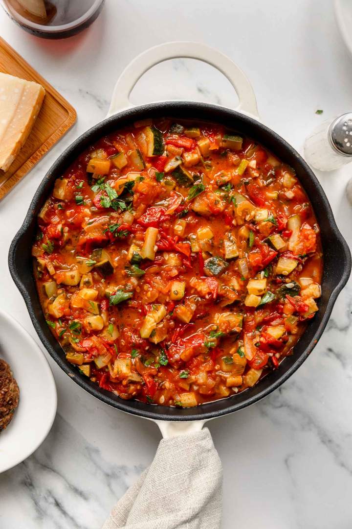 Zucchini Tomato Sauce