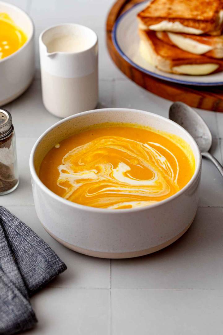 Pumpkin Soup with Coconut Milk