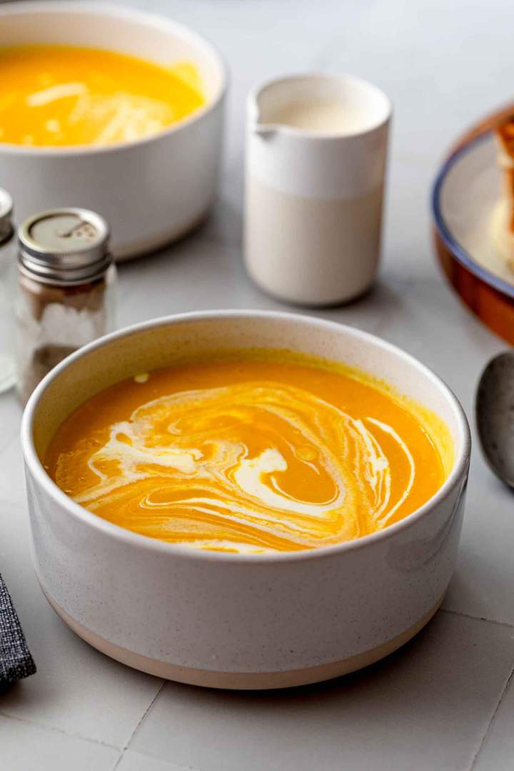 Pumpkin Soup with Coconut Milk