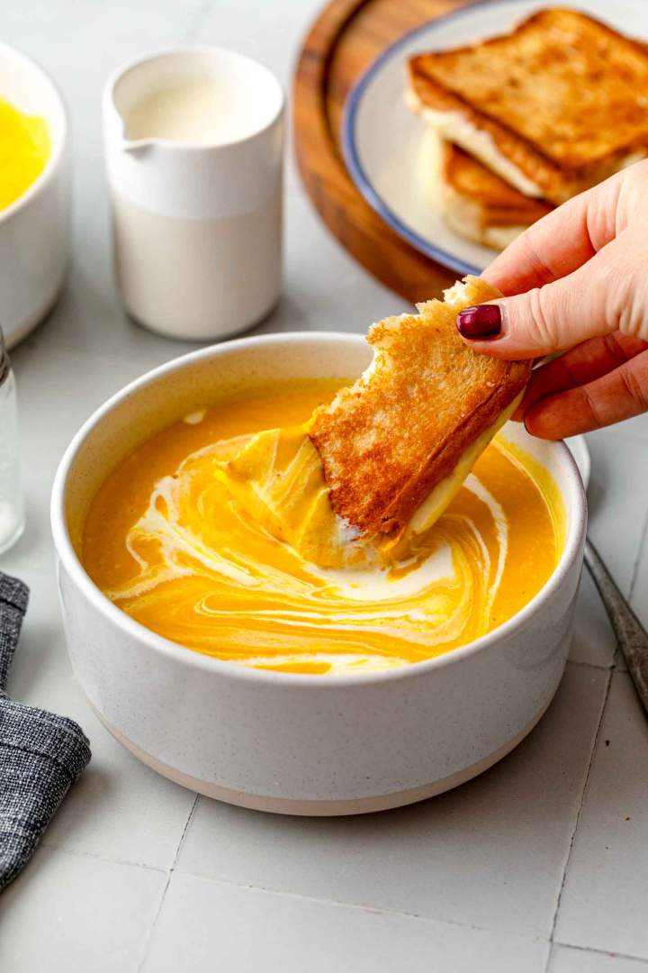 Pumpkin Soup with Coconut Milk