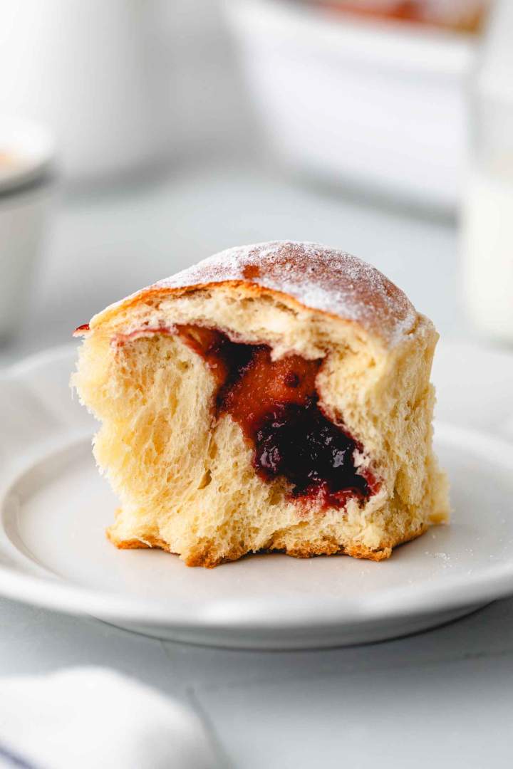 Buchteln - Jam Filled Sweet Brioche Rolls