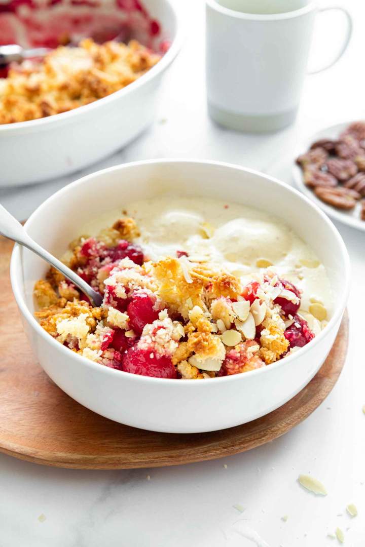 Easy Cherry Crisp Recipe