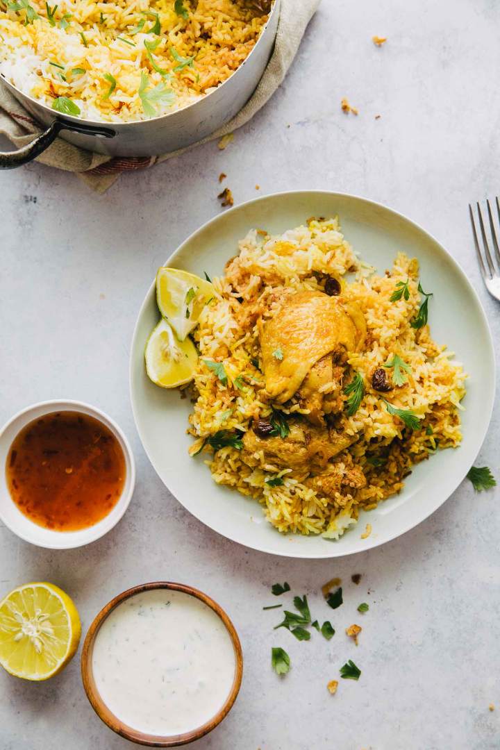 Stovetop Chicken Biryani