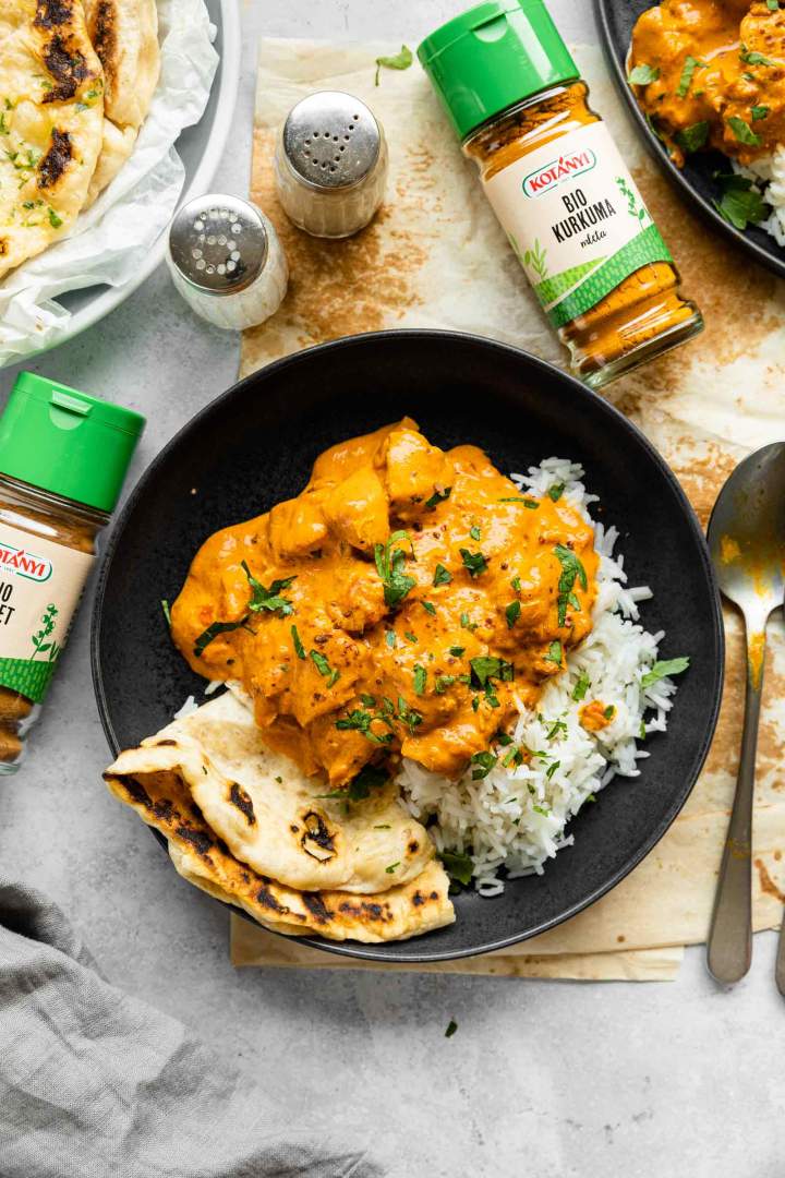 Chicken Tikka Masala made with Kotanyi spices