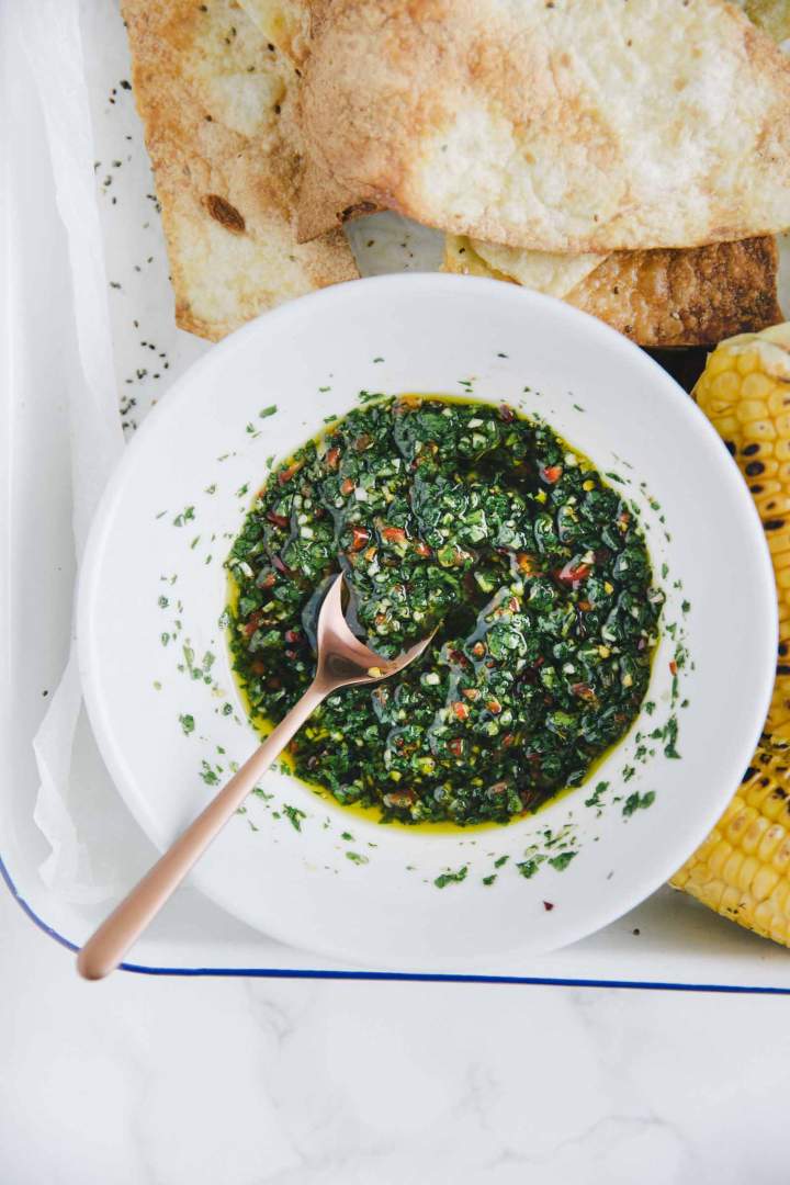 Chimichurri sauce from jernejkitchen.com