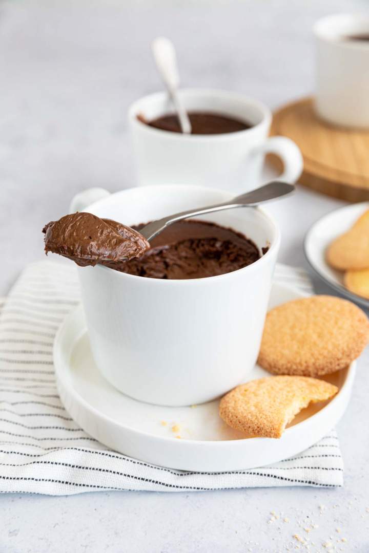 Pečena čokoladna krema s kavo