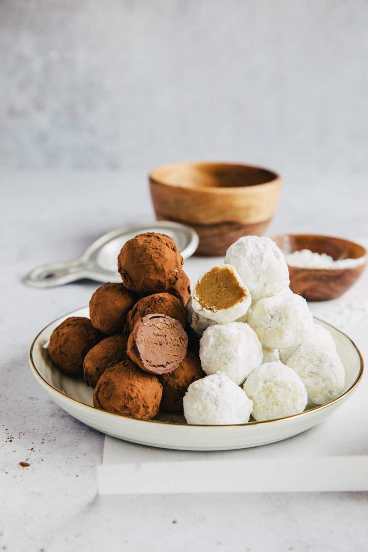 Chocolate truffles Two Ways