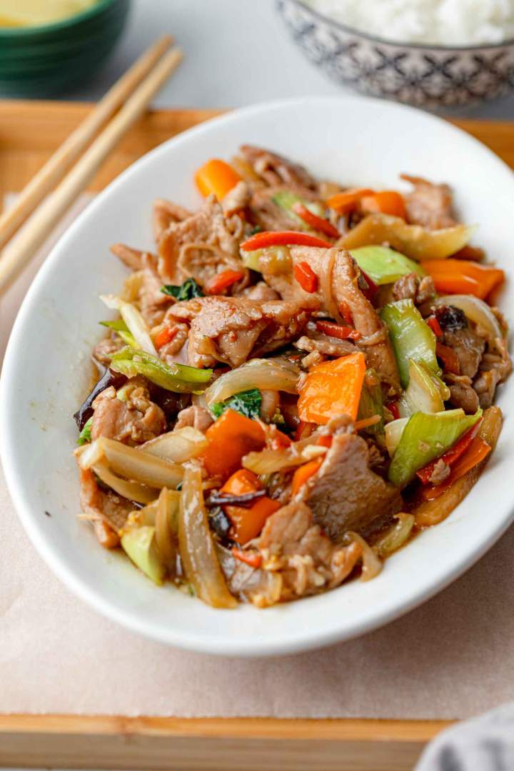 Svinjina Chop Suey Shan Shi