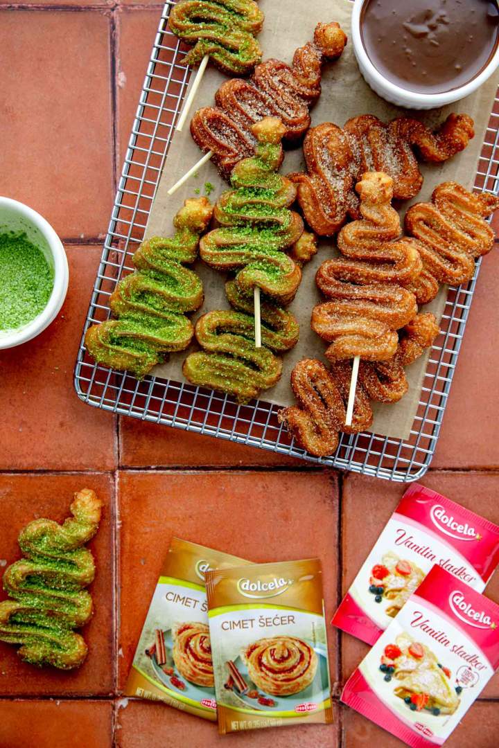 Christmas Tree Churros