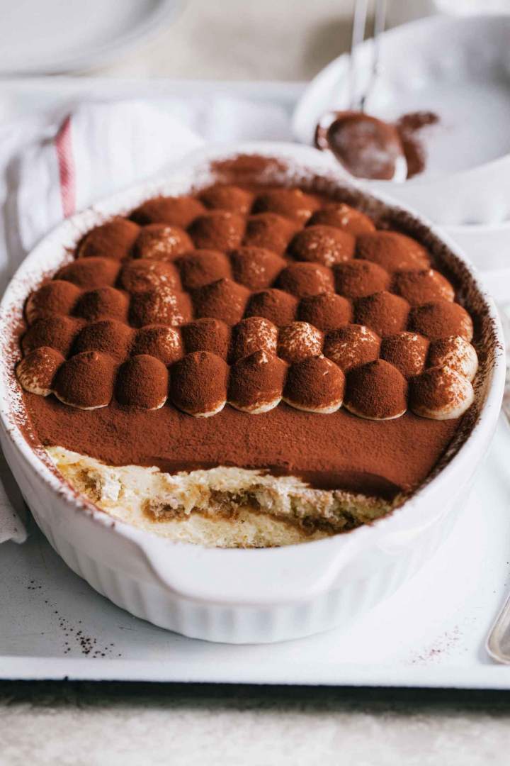 Classic Tiramisu in a bowl