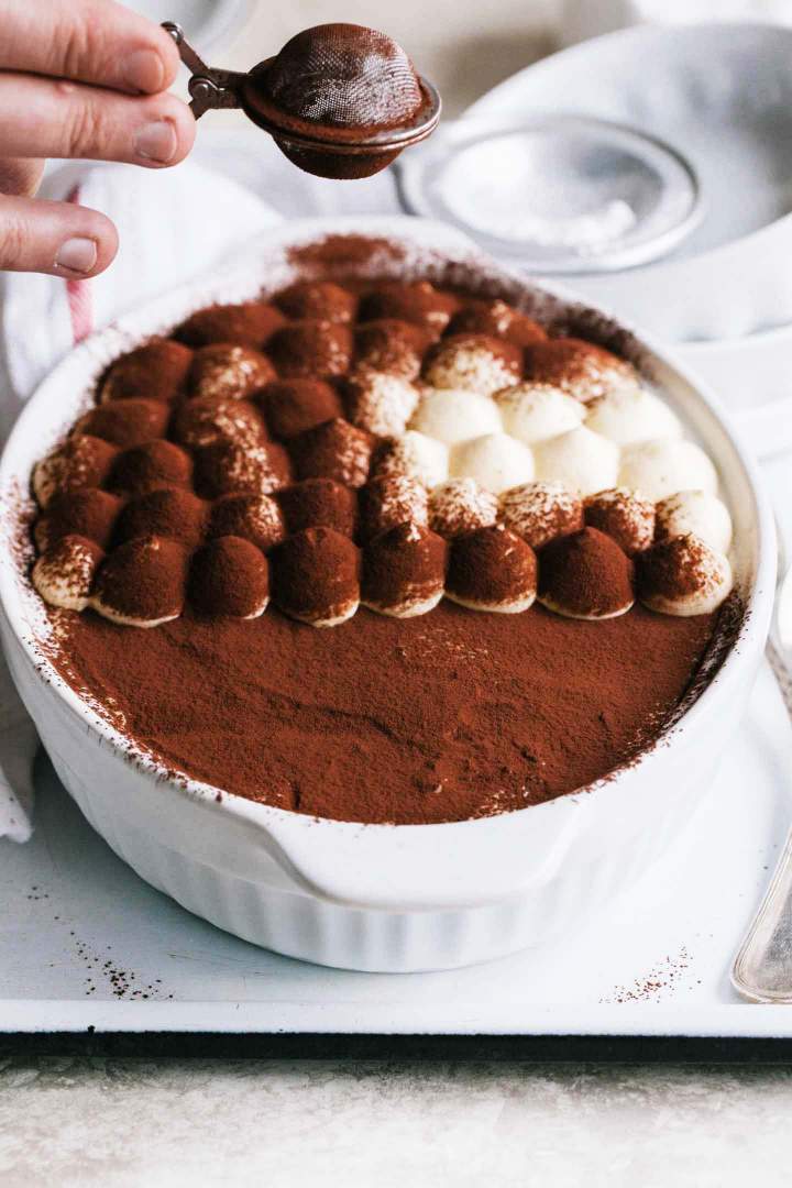 Tiramisu posut s kakavom