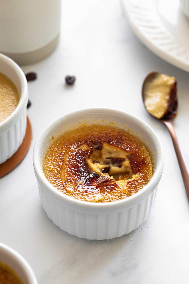 Creamy Coffee Creme Brulee