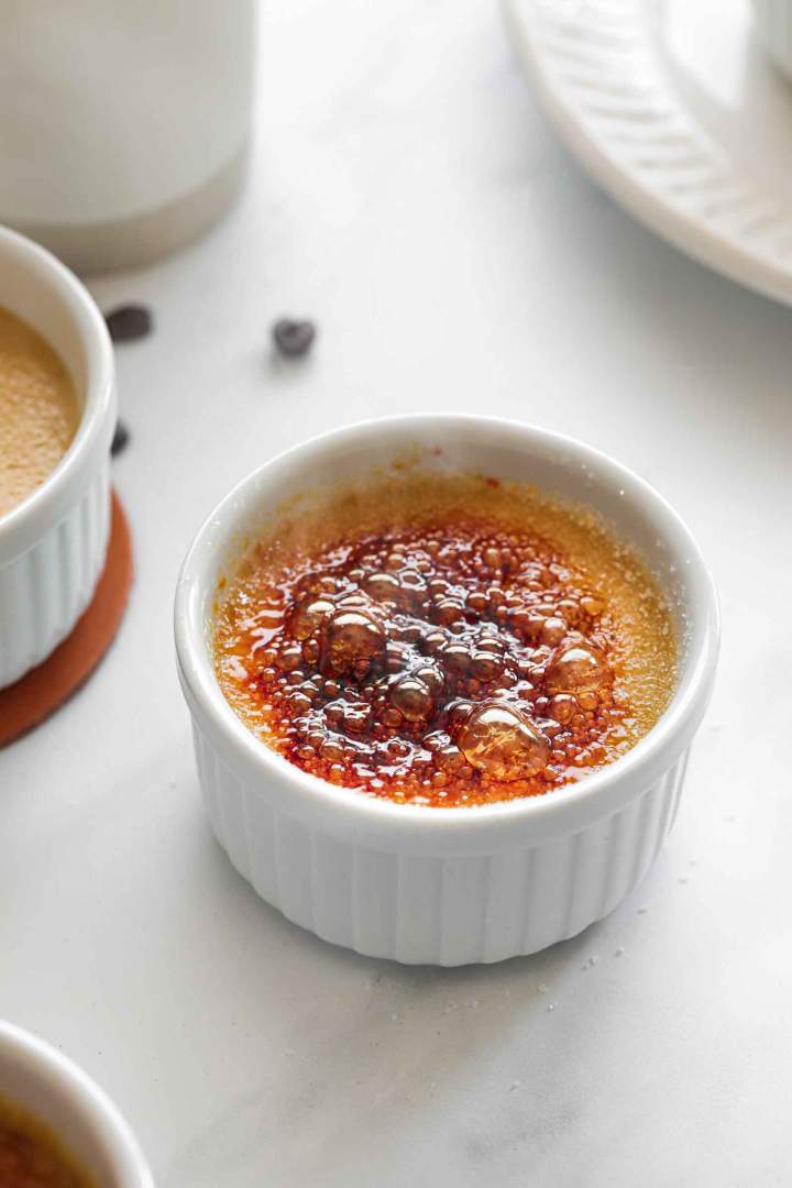 Caramelized Coffee Creme Brulee
