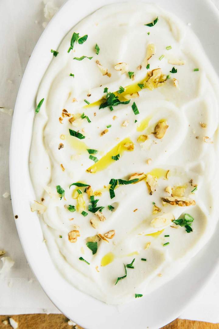 Creamiest Mashed Cauliflower