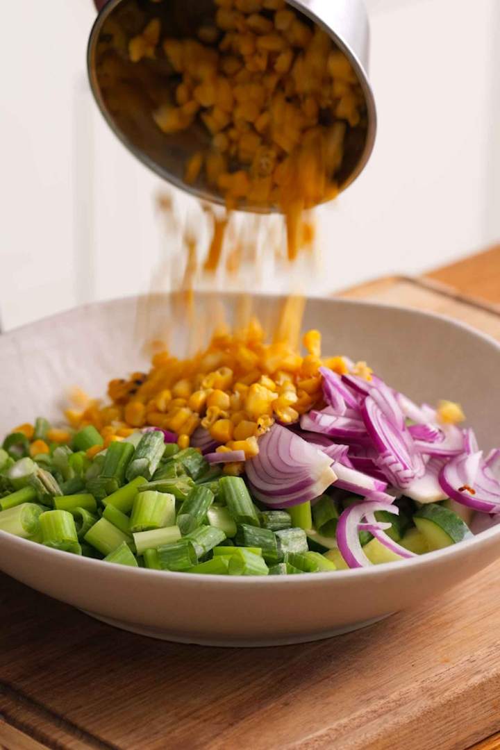 How to make Chicken Crispy Rice Salad