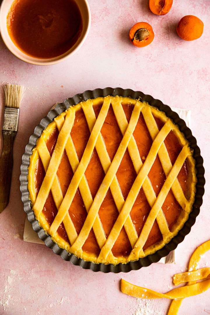 Rustic Crostata, homemade