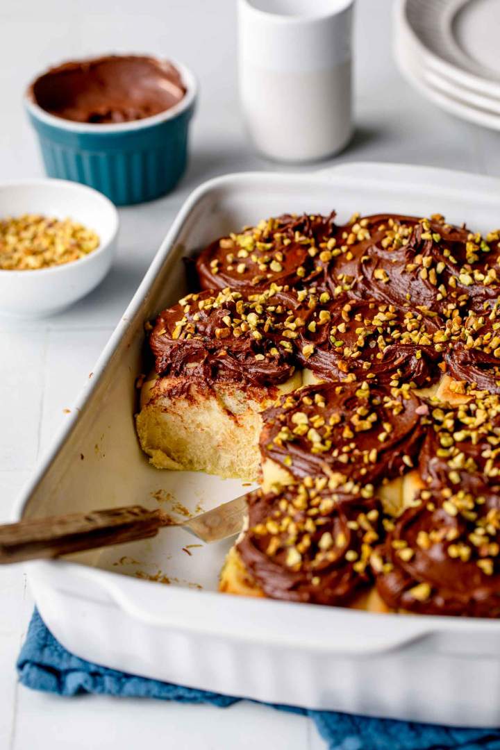 Pistachio Chocolate Rolls (Dubai-inspired)