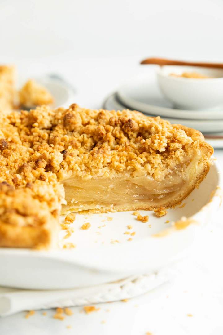 Crumble Apple Pie recipe