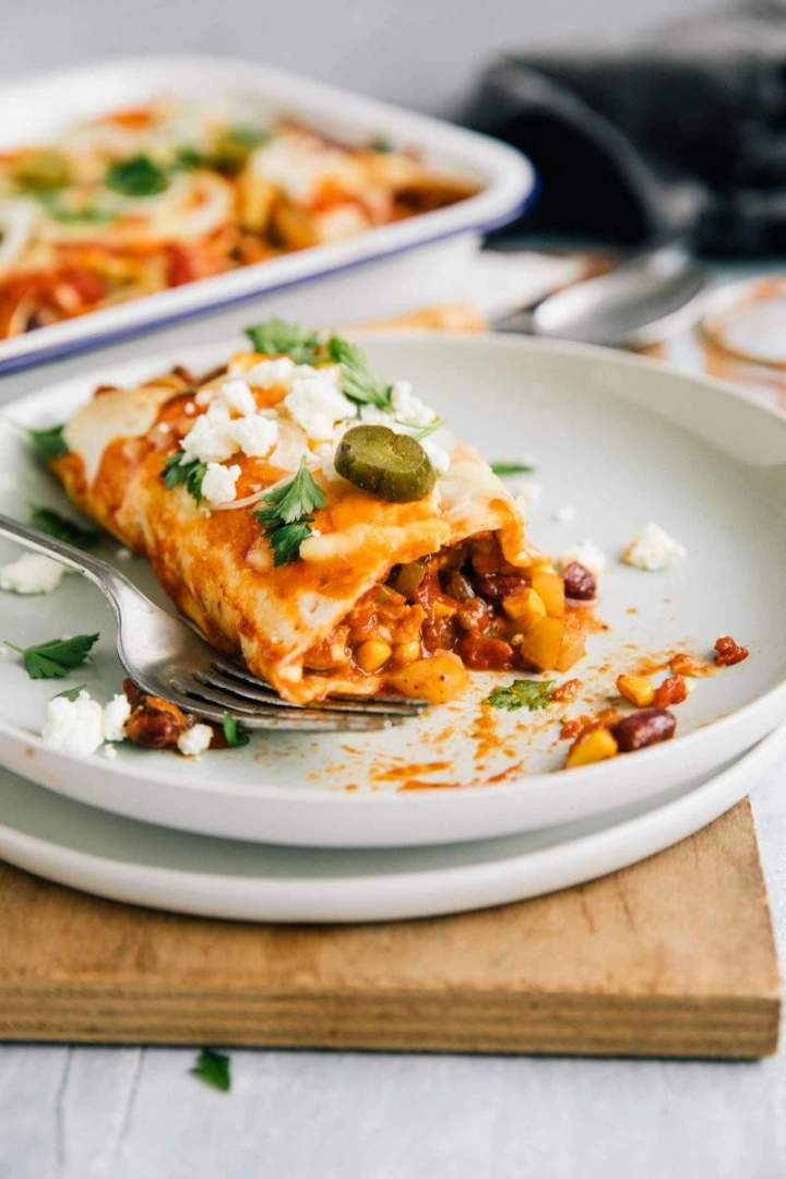 Enchilada s piščancem