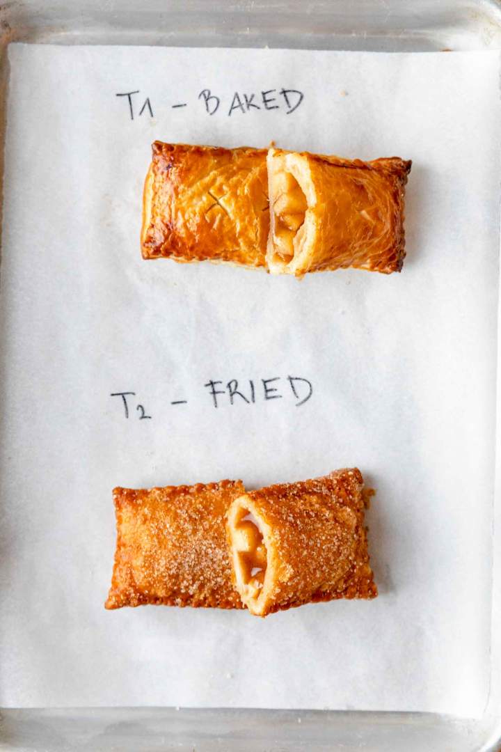 best fried apple pies baked vs fried