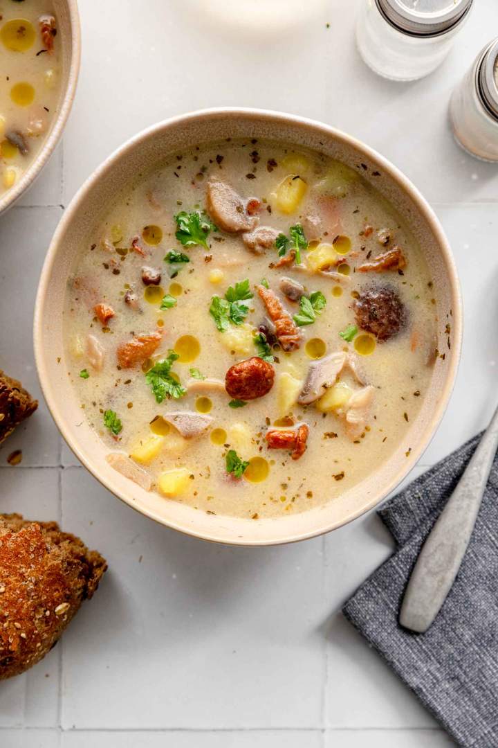 Potato Mushroom Soup
