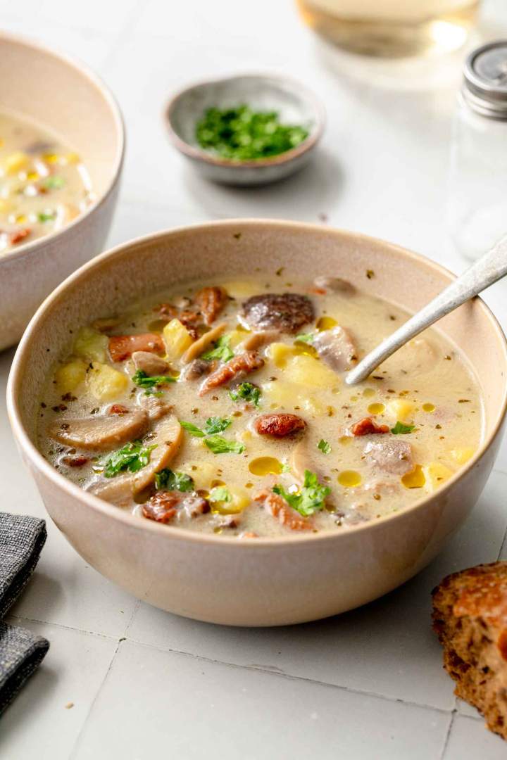 Potato Mushroom Soup