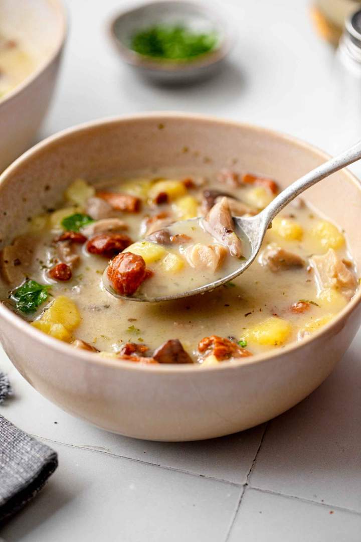 Potato Mushroom Soup