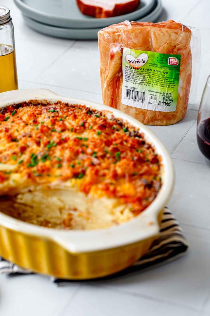 Scalloped Potatoes and Ham