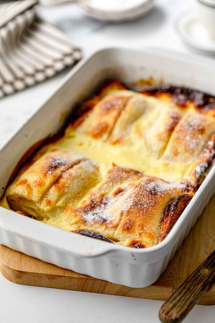 Sweet and Savory Slovenian Cheese Dumplings Gratin