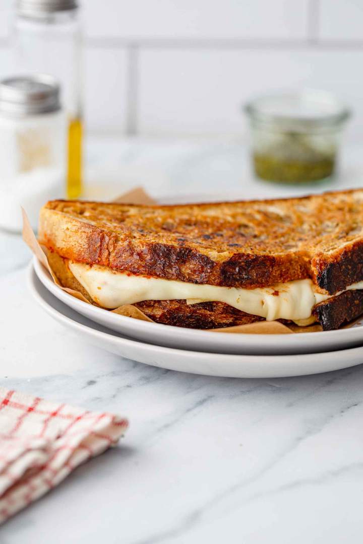 Pesto Tomato Grilled Cheese