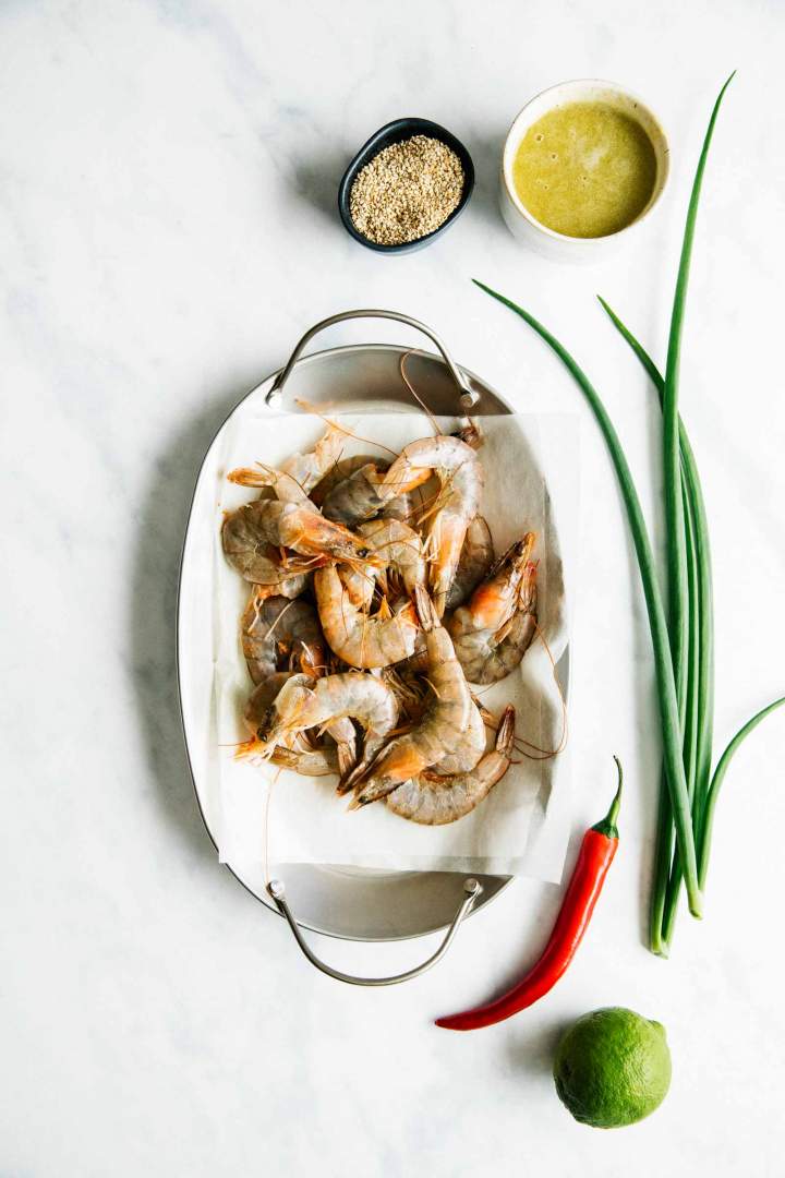 Fresh shrimp