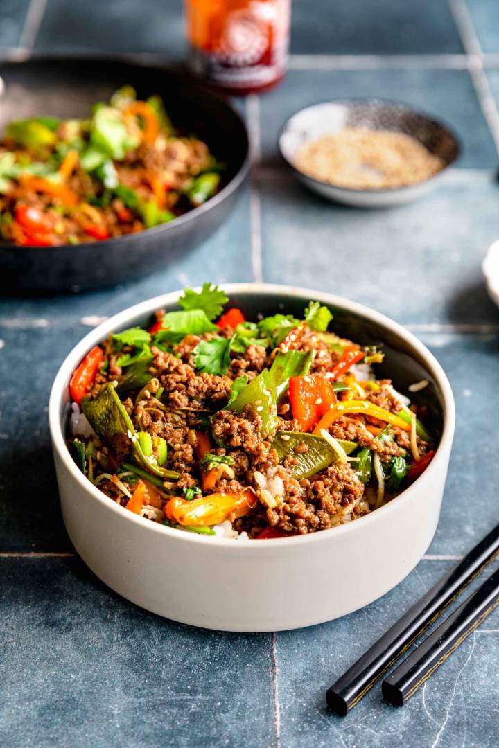 Ground Beef Stir Fry