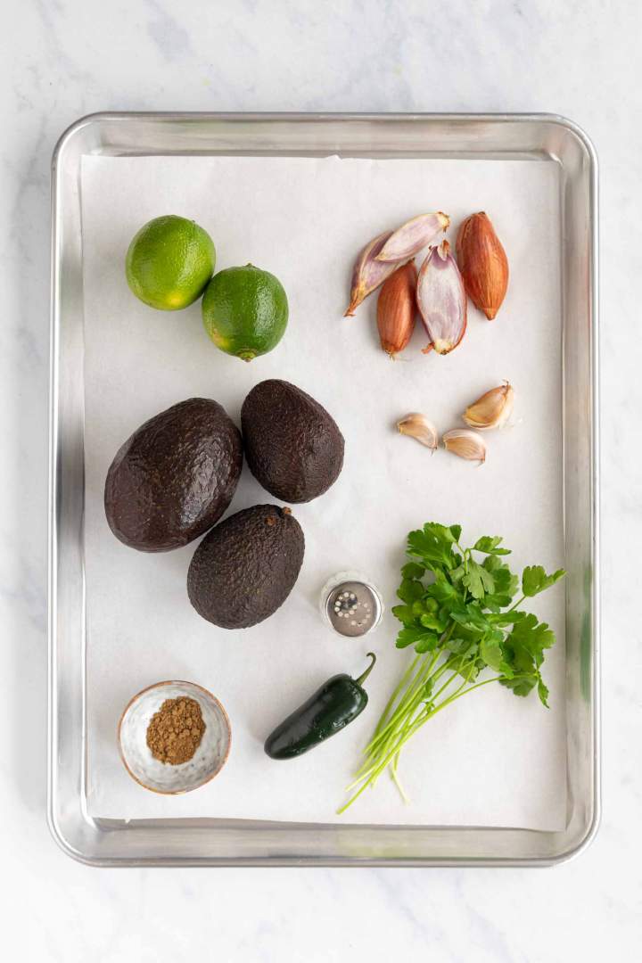 Ingredients for Guacamole