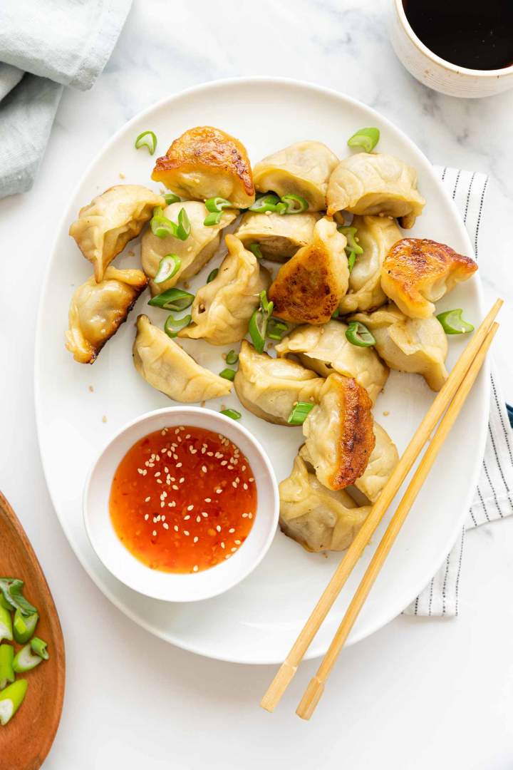 Gyoza Dumplings with Ground Turkey