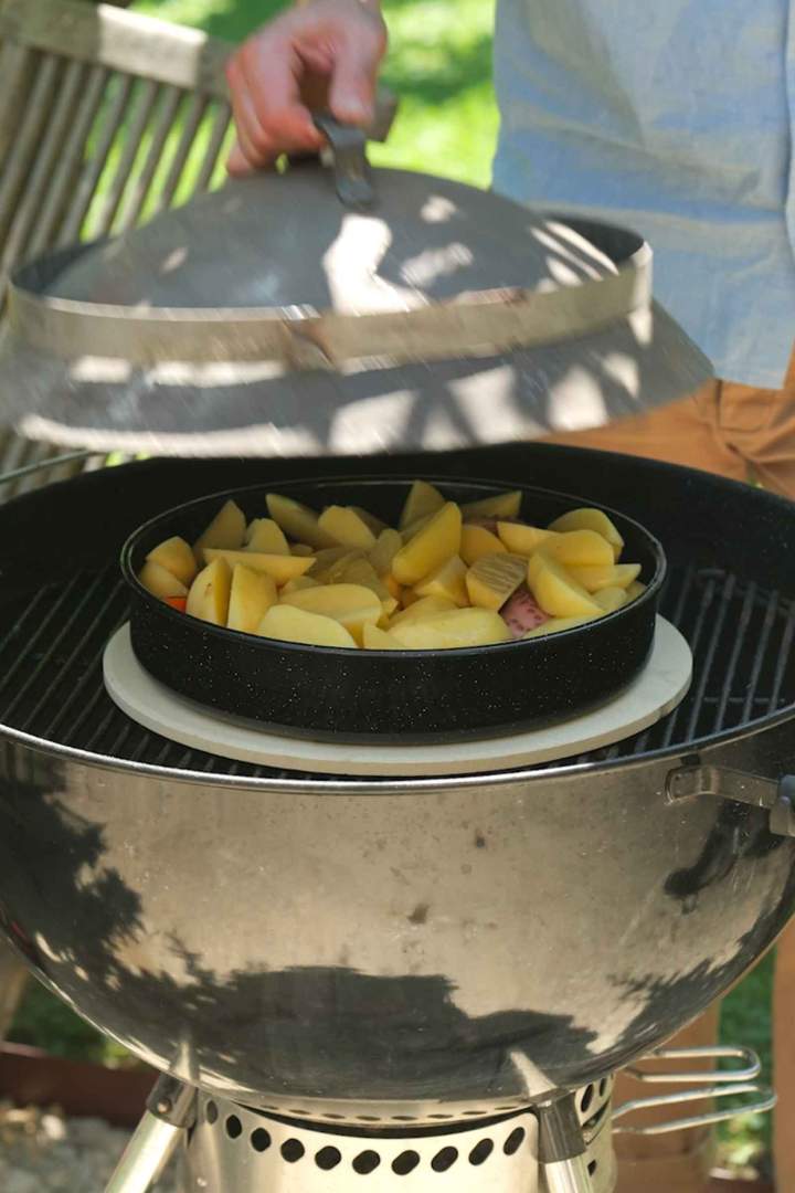Octopus Baked Under the Bell (Izpod peke)